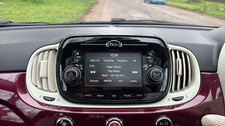 Fiat 500 1.2 Lounge 3dr Petrol Hatchback